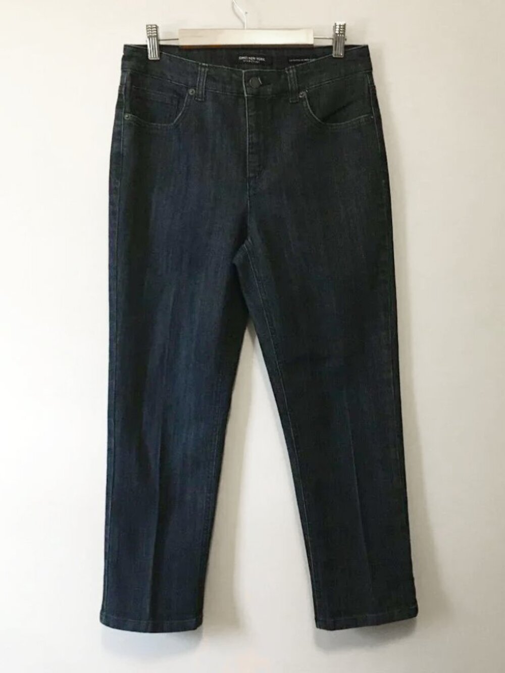 Jones New York Lexington Cuffed Capri Pants - Dark Navy Blue - Size 6 🗽